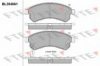 FTE BL2840A1 Brake Pad Set, disc brake